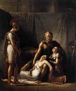 KINSOEN, Francois Joseph The Death of Belisarius' Wife USA oil painting artist